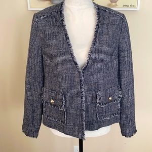 Express tweed blazer